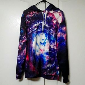 Men's Large Galaxy Hoodie